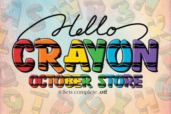 Crayon: A Whimsical Font for Vibrant Design Projects