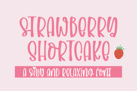 Discover Strawberry Shortcake: A Quirky Handwritten Font