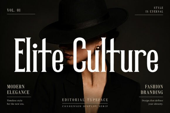 Elite Culture: Sophisticated Display Serif