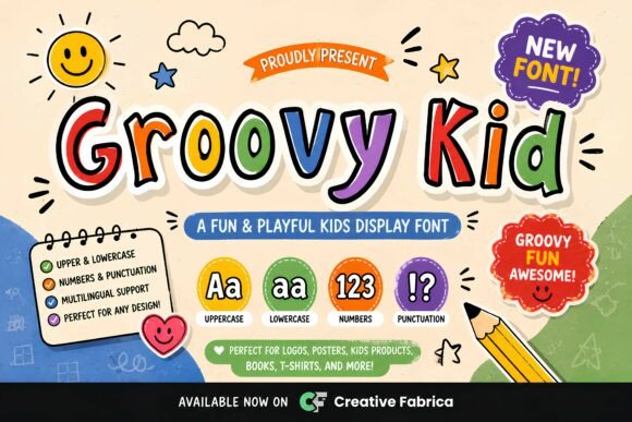 Groovy Kid: The Playful Font for Creative Projects