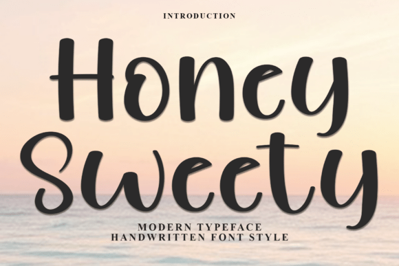 Honey Sweety: A Festive Typeface for Holiday Magic