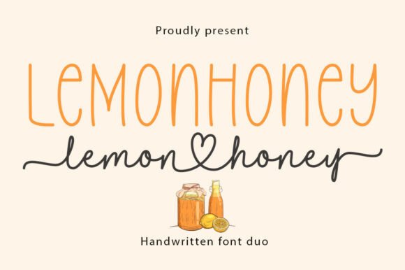 Lemonhoney Duo: A Handcrafted Font Pairing