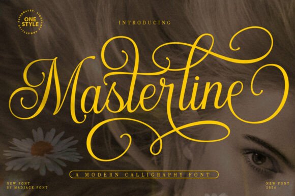 Masterline Calligraphy: Modern Swashes for Elegant Design