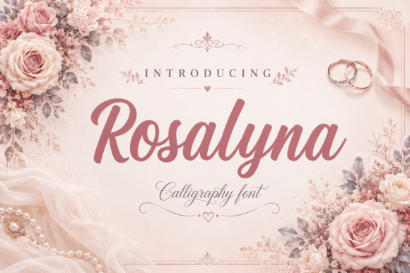 Rosalyna: A Charming Script Font for Modern Designs