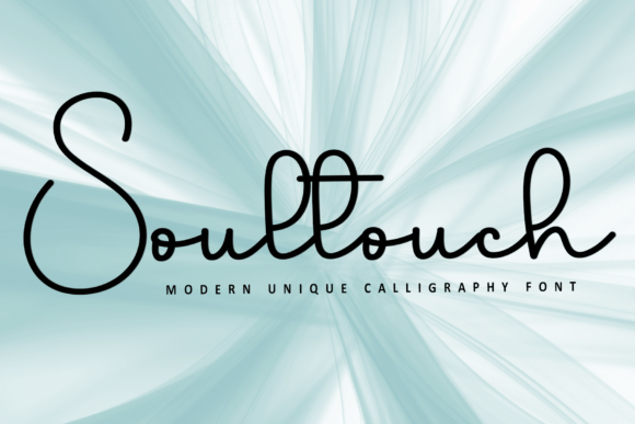 Soultouch: A Font with a Gentle, Artistic Soul