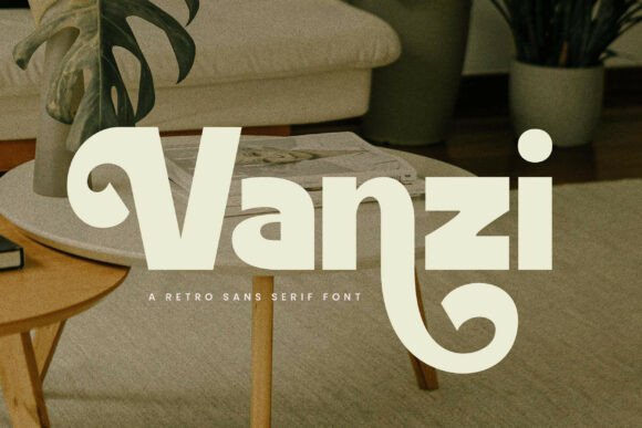 Vanzi: A Retro Sans Serif Font with Modern Flair