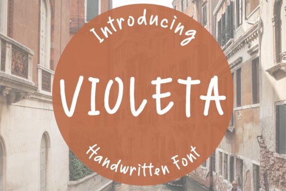 Violeta: A Charming Handwritten Font for Authentic Designs