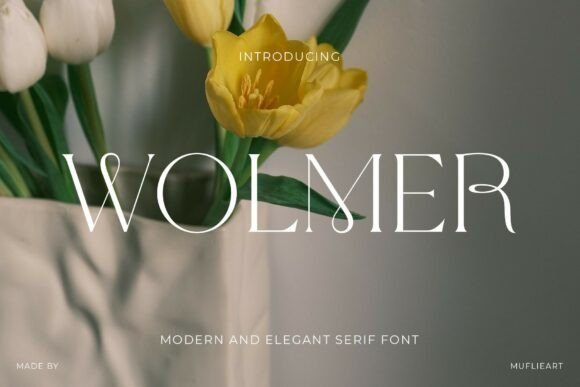 Wolmer: A Modern Serif for Minimalist Luxury