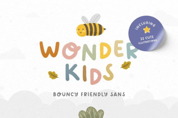 Wonder Kids: A Friendly Handwritten Font for Creative Projects